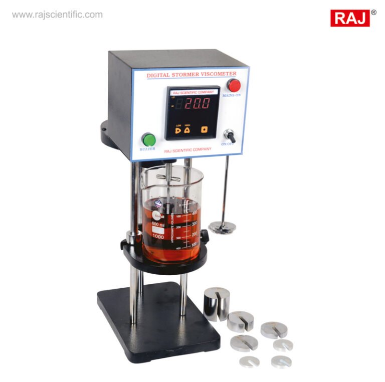 Digital Stormer Viscometer - Raj Scientific Company - Scientific Instrument